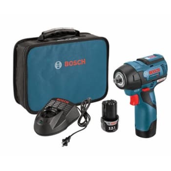 Image for Bosch 12 Volt Max Ec Brushless 3/8 In Impact Wrench Kit from HD Supply