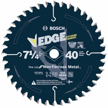 Bosch 7-1/4 Inch 40 Tooth Edge Non-ferrous Metal-cutting Circular Saw Blade
