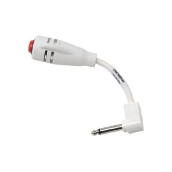 Image for Crest Healthcare® Duracall 6 Inch Cord, 1/4 Inch 2-Conductor Phone Plug, White from HD Supply