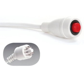 Image for Crest Healthcare 7 Ft Ektacom 8-Pin Plug Econocall Nurse Call (White) from HD Supply