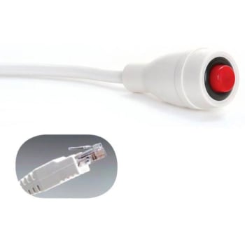 Image for Crest Healthcare® Nurse Call Econocall 7' Cord, Arial Rj45 8-Pin Plug, White from HD Supply