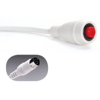 Image for Crest Healthcare® Nurse Call 7' Econocall Rauland 8-Pin Din Plug, White from HD Supply