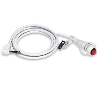 Crest Healthcare® 10' Duracall Cord, 1/4 Inch 2-Conductor Phone Plug, White
