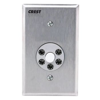 Image for Crest Healthcare® Nurse Call Receptacle Station, Crest/Ibm, 5-Contact,1-Gang from HD Supply