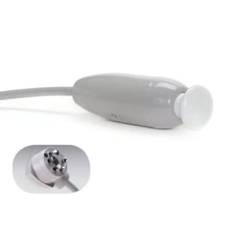 Crest Healthcare® 10' Edwards 5-Pin Plug, Lockingcall Call Cord, Double, Grey