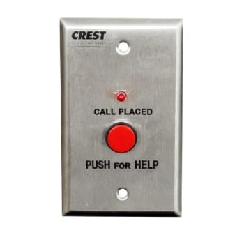 Image for Crest Healthcare® Cornell Push On And Off Replacement Nurse Pushbutton Station from HD Supply
