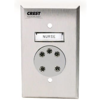 Image for Crest Healthcare® Replacement Bedside Receptacle Station For Setco, 1-Gang from HD Supply