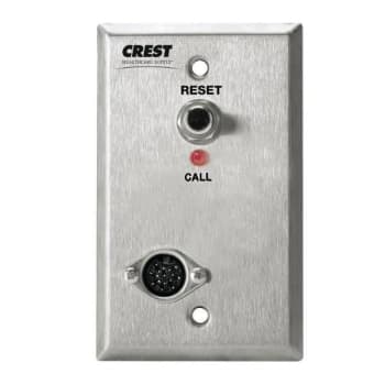 Image for Crest Healthcare® Jeron 8-Pin Call Placed Light And Reset Button Patient Station from HD Supply