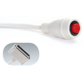 Image for Crest Healthcare 10 Ft Hill-Rom 37-Pin Plug Econocall Nurse Call (White) from HD Supply