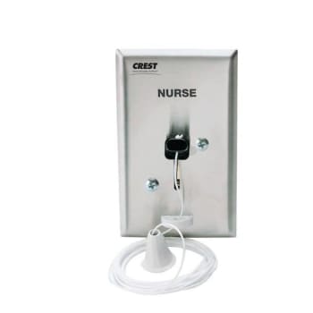 Image for Crest Healthcare® Nurse Call Pull Cord Station, 12 - 28 V, 1 1/2 A, 1-Gang from HD Supply