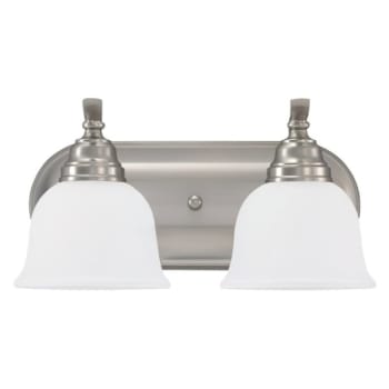 Image for Sea Gull Lighting® Wheaton 15 in. 2-Light LED Bath Vanity Fixture (Brushed Nickel_ from HD Supply