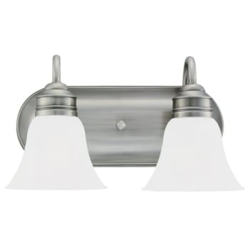 Image for Sea Gull Lighting® Gladstone 15.25 in. 2-Light LED Bath Vanity Fixture (Brushed Nickel) from HD Supply