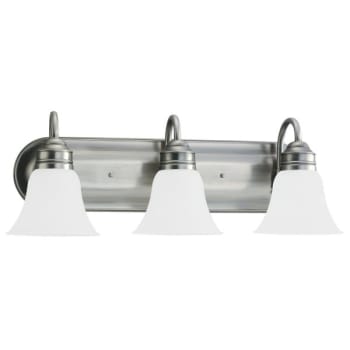 Sea Gull Lighting® Gladstone Three Light Bath Fixture Antique Brushed Nickel