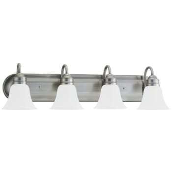 Sea Gull Lighting® Gladstone Four Light Bath Fixture Antique Brushed Nickel