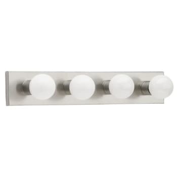 Image for Sea Gull Lighting® Center Stage 24 In. 4-light Led Bath Vanity Fixture (brushed Stainless) from HD Supply