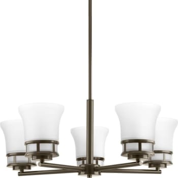 Image for Progress Lighting® Cascadia 5-Light Chain Indoor Chandelier (Glass) from HD Supply