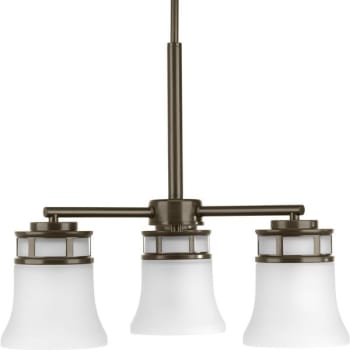 Image for Progress Lighting® Cascadia 3-Light Chain Indoor Chandelier (Glass) from HD Supply
