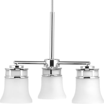 Image for Progress Lighting® Cascadia 3-Light Indoor Chandelier (Glass) from HD Supply