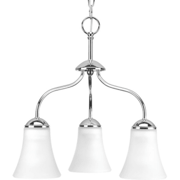 Image for Progress Lighting® P4762-15 Classic 3-Light Indoor Chandelier (Glass) from HD Supply