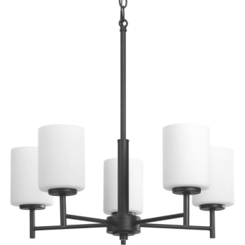 Image for Progress Lighting® Replay 5-Light Indoor Chandelier (Black) from HD Supply