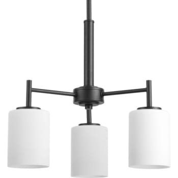 Progress Lighting® Replay 3-light Indoor Chandelier (black)