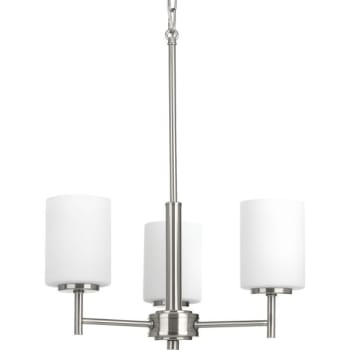 Image for Progress Lighting® Replay 3-Light Hanging Indoor Chandelier (Glass) from HD Supply