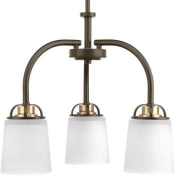Image for Progress Lighting® West Village 3-Light Chain Indoor Chandelier (Glass) from HD Supply