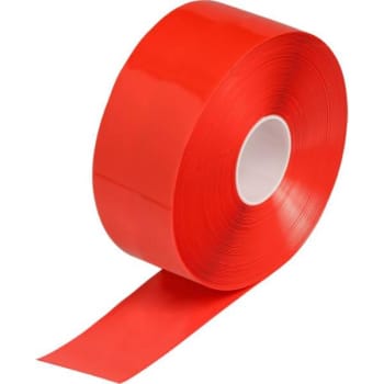 Image for Brady Toughstripe® Max Floor Marking Tape Roll, 4 In. X 100 Ft. Vinyl, Red from HD Supply