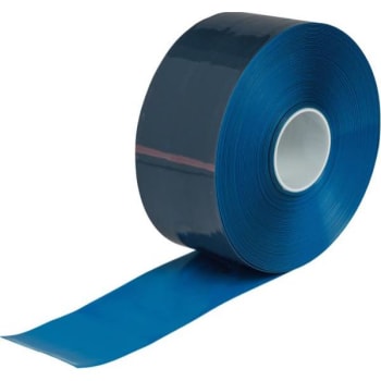 Brady Toughstripe® Max Floor Marking Tape Roll, 4 In. X 100 Ft. Vinyl, Blue