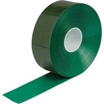 Brady Toughstripe® Max Floor Marking Tape Roll, 3 In. X 100 Ft. Vinyl, Green