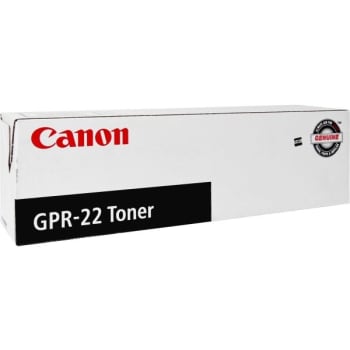Image for Canon GPR-22 Black Laser Toner Cartridge from HD Supply