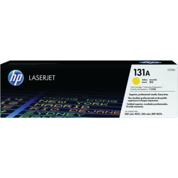 Image for Hp 131a Yellow Standard Yield Original Laserjet Toner Cartridge from HD Supply