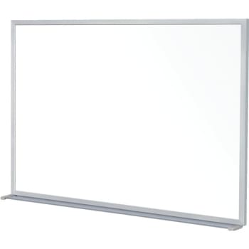 Ghent® Non-Magnetic Whiteboard With Aluminum Frame, 4'H x 6'W