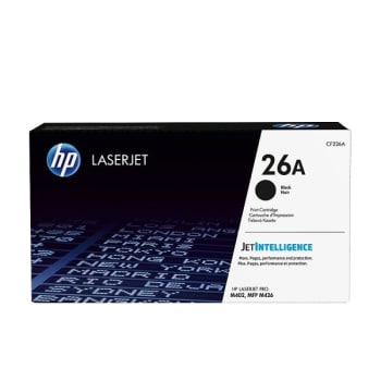 Image for HP 26 Black Standard Yield Toner Cartridge from HD Supply