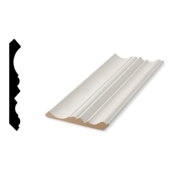 Image for Woodgrain Millwork Primed Mdf Fiberboard Crown Moulding 9/16x5x8', Package Of 5 from HD Supply