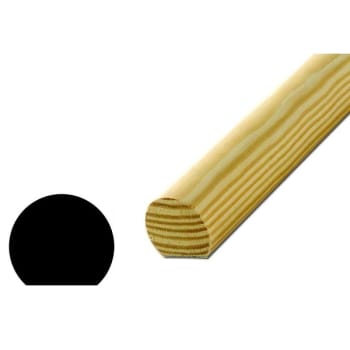 Image for Woodgrain Millwork 231 Solid Pine Handrail Moulding 96", Package Of 5 from HD Supply