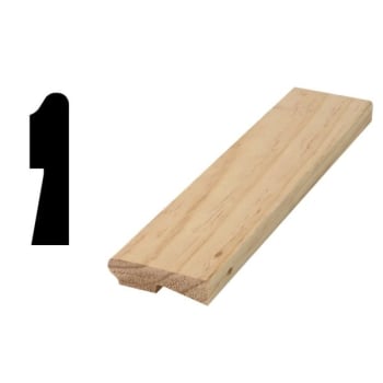 Image for Woodgrain Millwork 1099 Solid Pine Stool Moulding 11/16x2-1/2x96", Package Of 5 from HD Supply