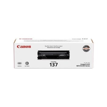 Canon Crg 137 Black Toner Cartridge