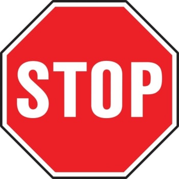 Image for HY-KO "STOP" Sign, 24" Aluminum from HD Supply