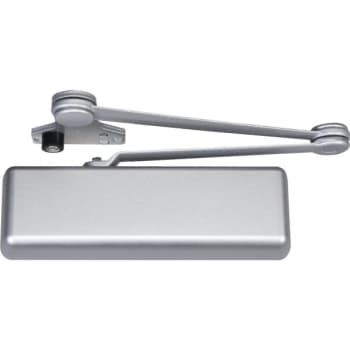 Norton 410 Series Cast Iron Door Closer Non-Hold Open With Removable Stop Chrome