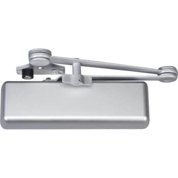 Image for Norton 410 Series Cast Iron Door Closer, Hold Open With Removable Stop, Chrome from HD Supply