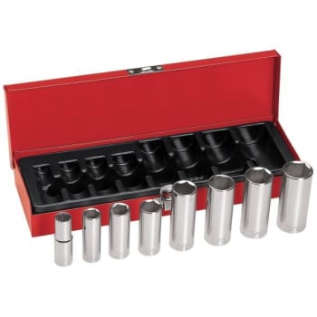 Image for Klein Tools® 3/8 Inch Drive Socket Wrench Set, 8 Piece from HD Supply