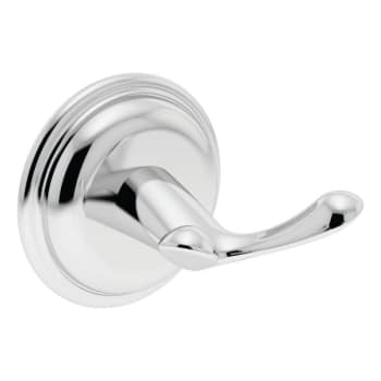 Image for Symmons Carrington Chrome Brass Wall Mount Robe Hook from HD Supply
