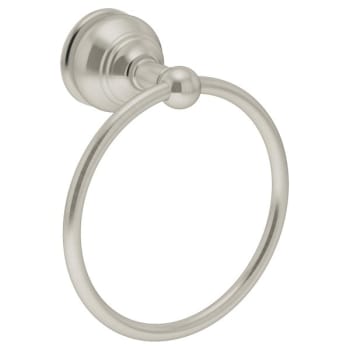 Image for Symmons Allura Satin Nickel Brass Wall Mount Towel Ring from HD Supply