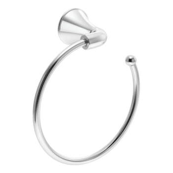 Image for Symmons Elm Chrome Zinc Wall Mount Towel Ring from HD Supply