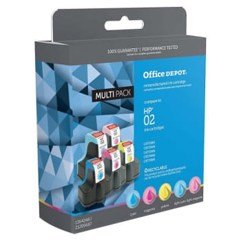 Image for Office Depot® OM99906 Remanufactured Multicolor Inkjet Cartridge Package Of 5 from HD Supply