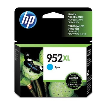 Image for HP 952XL Cyan High-Yield Original Ink Cartridge from HD Supply