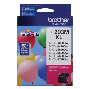 Image for Brother® LC203MS Magenta High-Yield Ink Cartridge from HD Supply