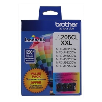 Image for Brother® Cyan/magenta/yellow Extra-high-Yield Ink Cartridge from HD Supply