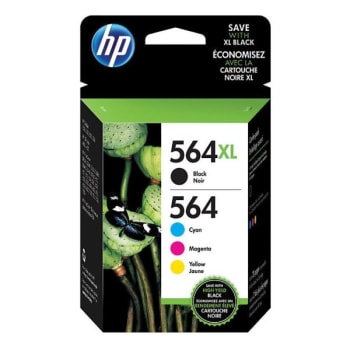 Image for HP 564XL Black High-Yield And HP 564 Cyan/magenta/yellow Ink Cartridge from HD Supply